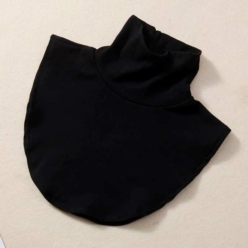 Col amovible DIY pour T-shirts, col intérieur détachable de qualité, col roulé à revers pour chemise