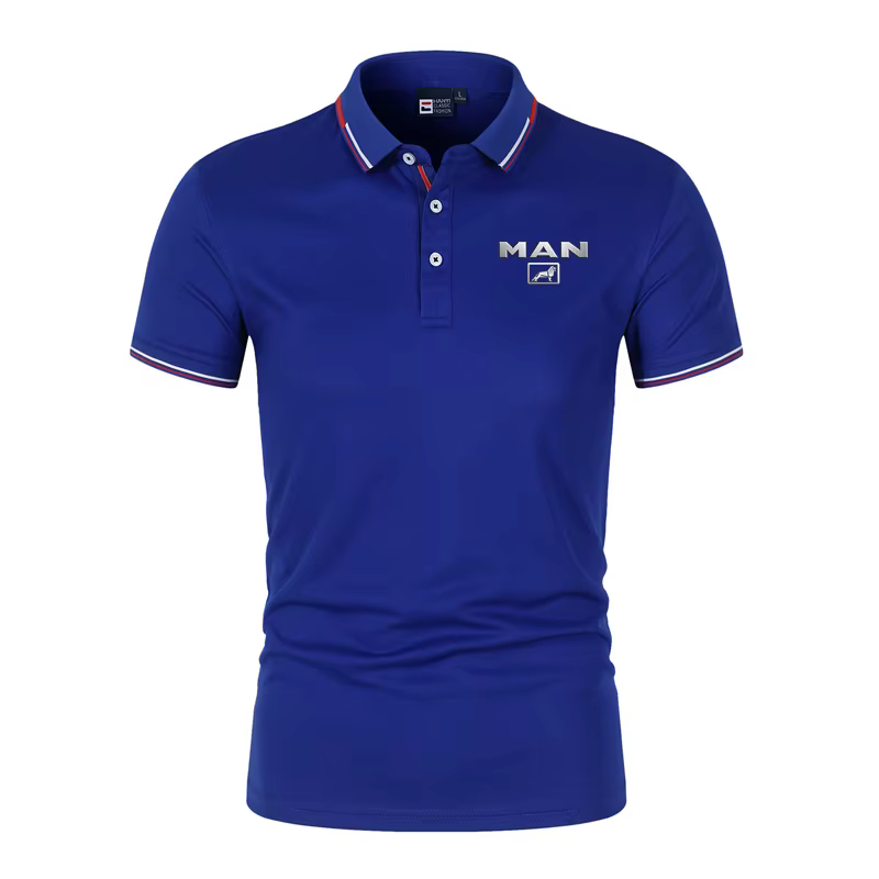 Nouveau camion homme Polos pour hommes été classique Polo hommes à manches courtes de haute qualité 