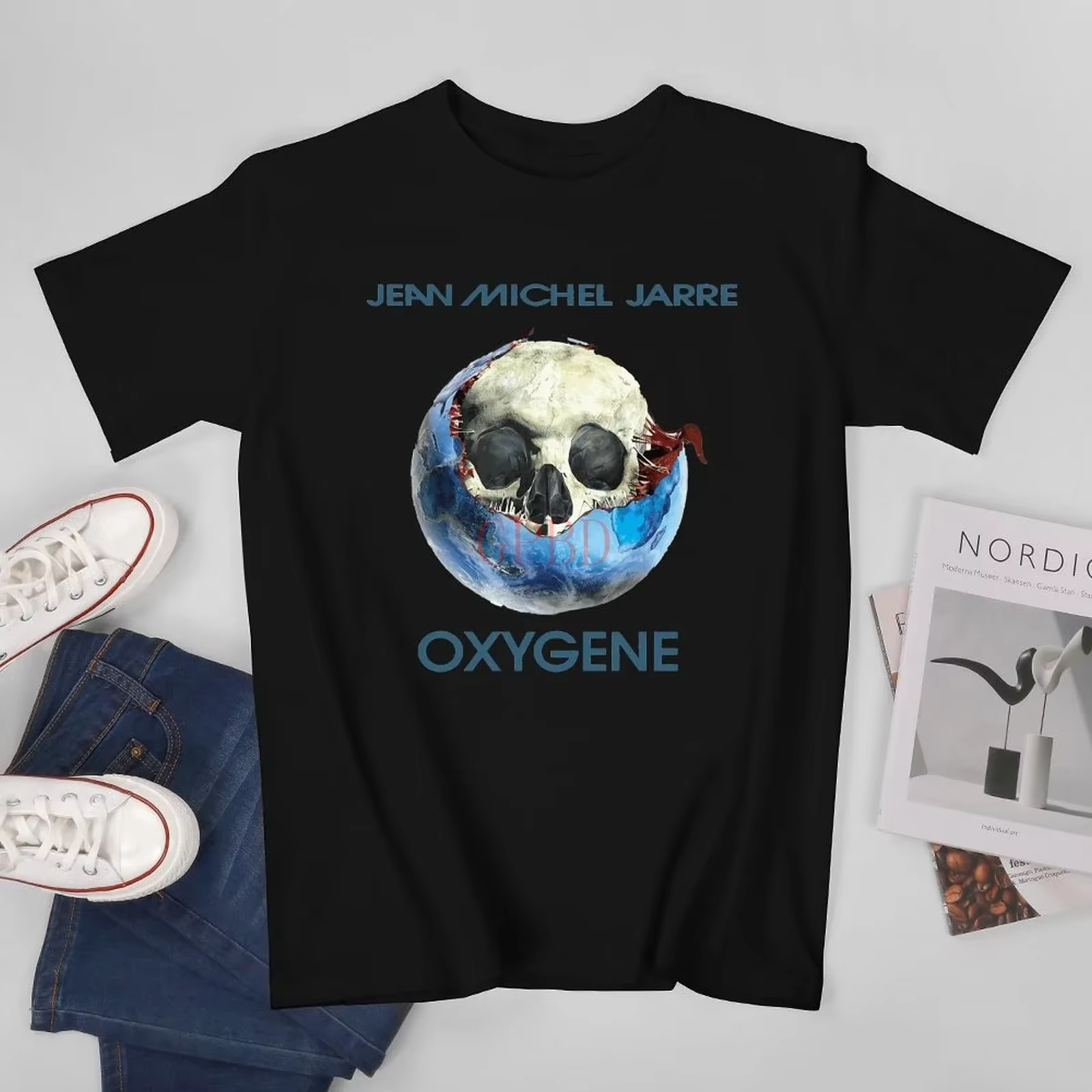 T-shirt à manches courtes et col rond pour homme, haut décontracté, élégant et confortable, omega MI