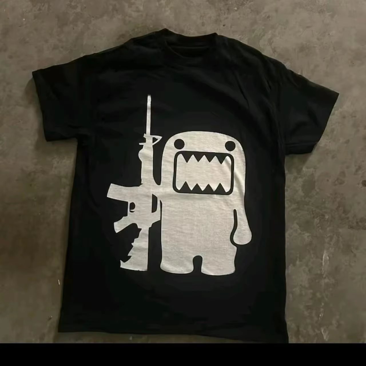 2025 été strass motif drôle T-Shirts quotidiens hommes et femmes Simple bloc de couleur polyvalent g