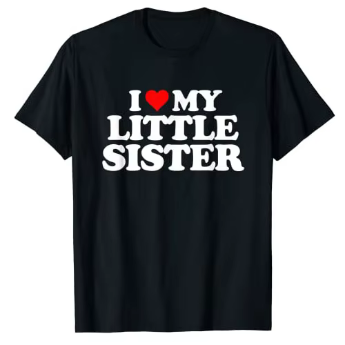 T-shirt I Love My Adjust pour la famille, I Coussins My Little-Adjust Graphic Tee, Y-Funny Sayings, 