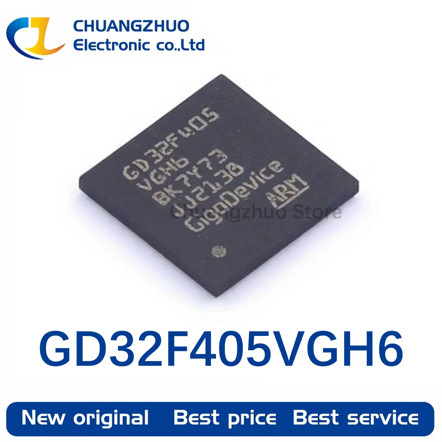 (1 pièce) 100% nouveau original GD32F405VGH6 GD32F405 VGH6 BGA