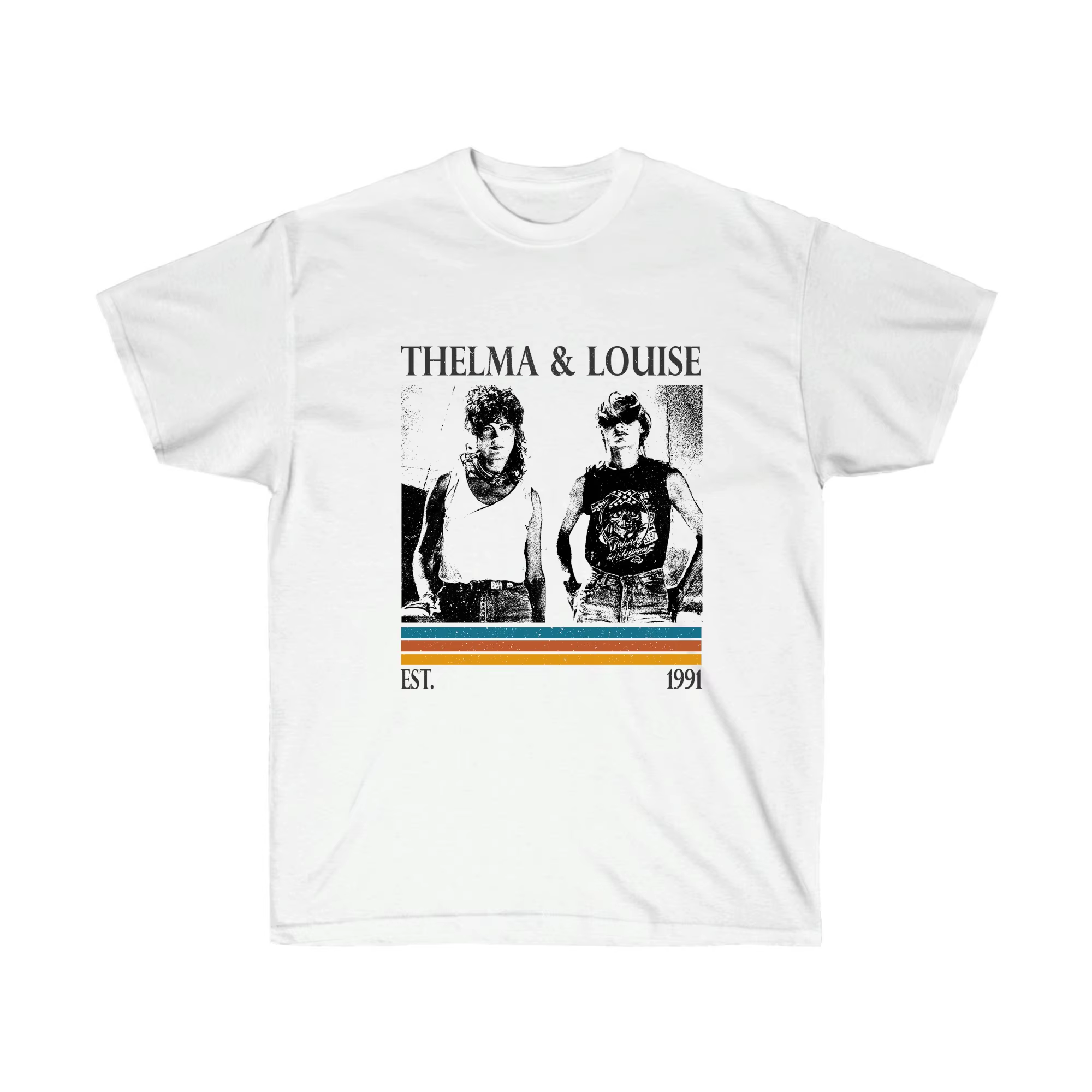 Thelma & Louise film imprimé T-shirt femme mode tendance haut printemps/été pur coton unisexe T-shir