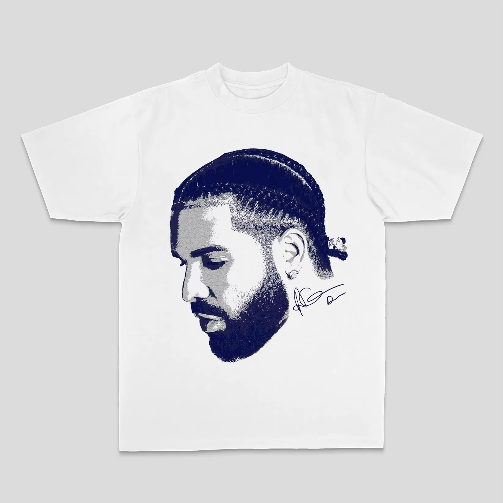 T-shirt Y2K Sportif Décontracté Homme Femme Couple Style Hip-hop et Rap Drake Duck Rock Européen et 