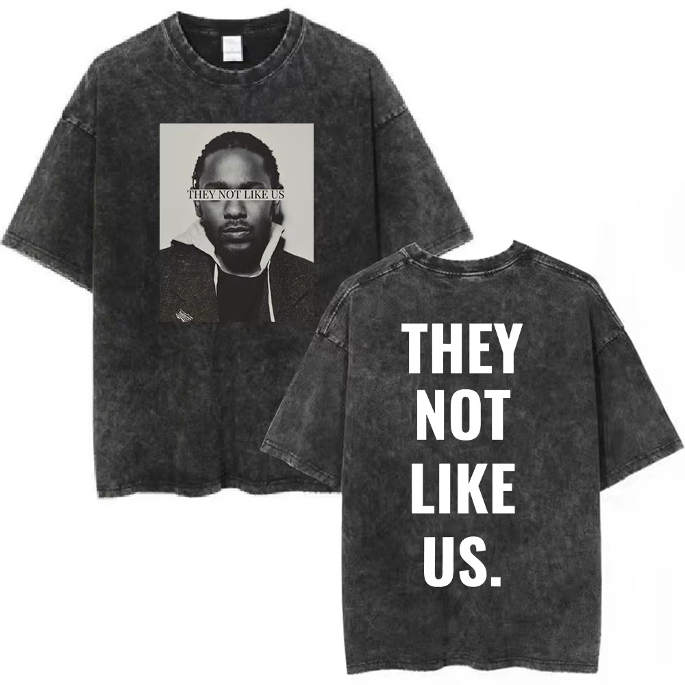 Rappeur Kendrick Lamar t-shirt Mr Morale & The Big Steppers Vintage lavé T-shirts hommes femmes vête