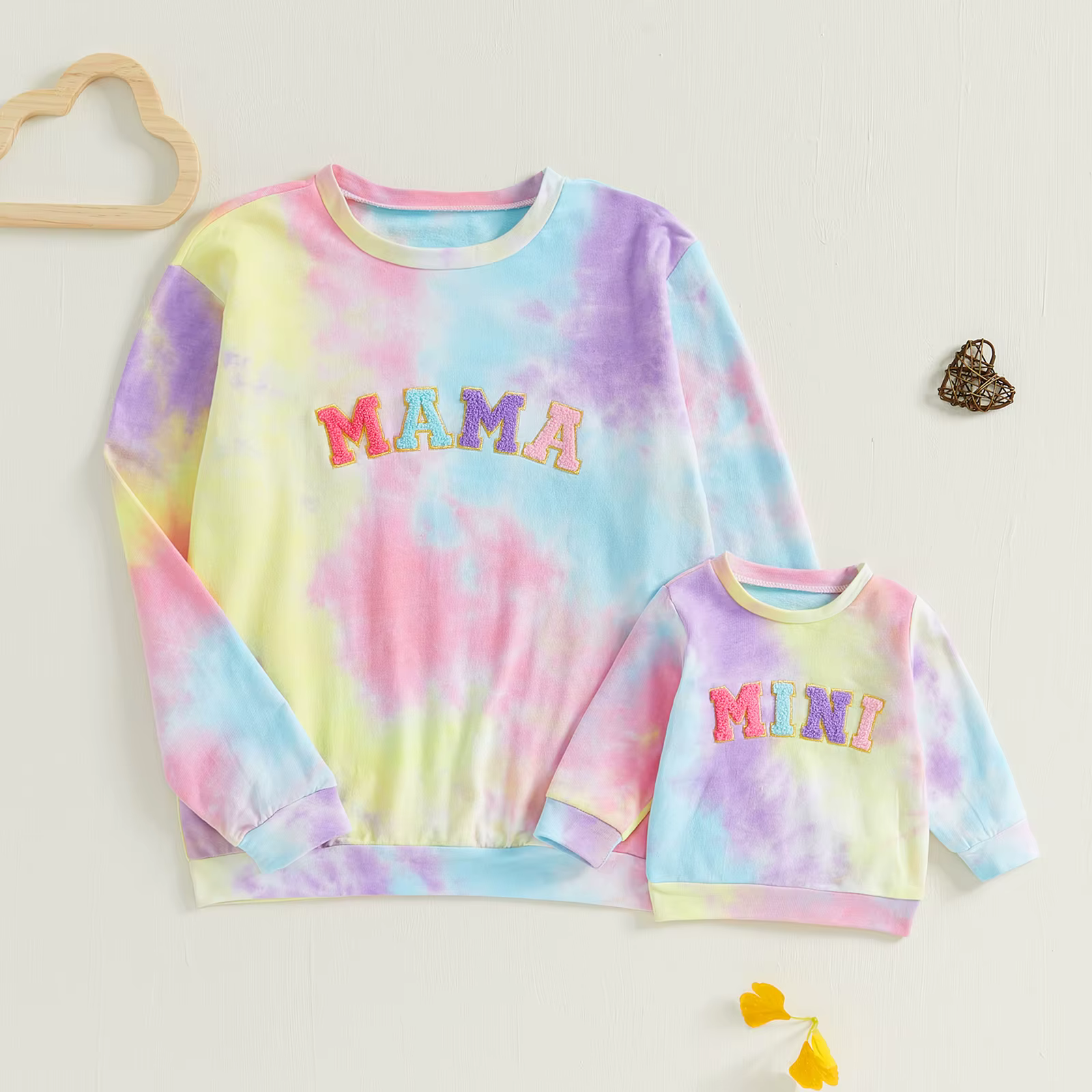FOCUSKm M-Sweat-shirt assressentimaman et moi, t-shirts à manches longues, pulls brodés de lettres, 