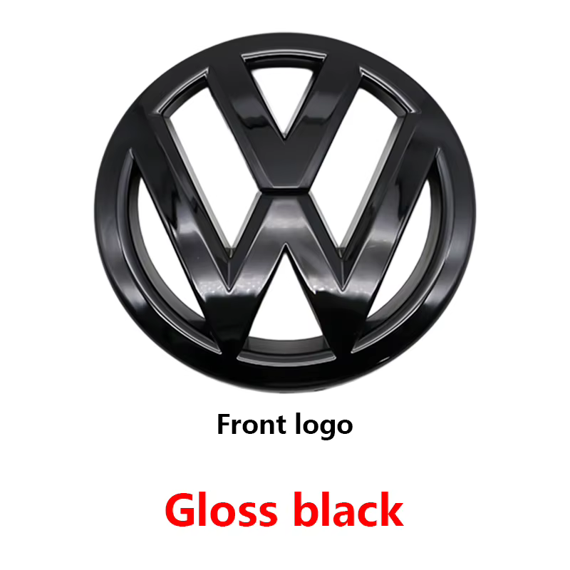 Emblème de voiture 120mm 110mm, logo avant et arrière, badge de remplacement pour capot et hayon, ac