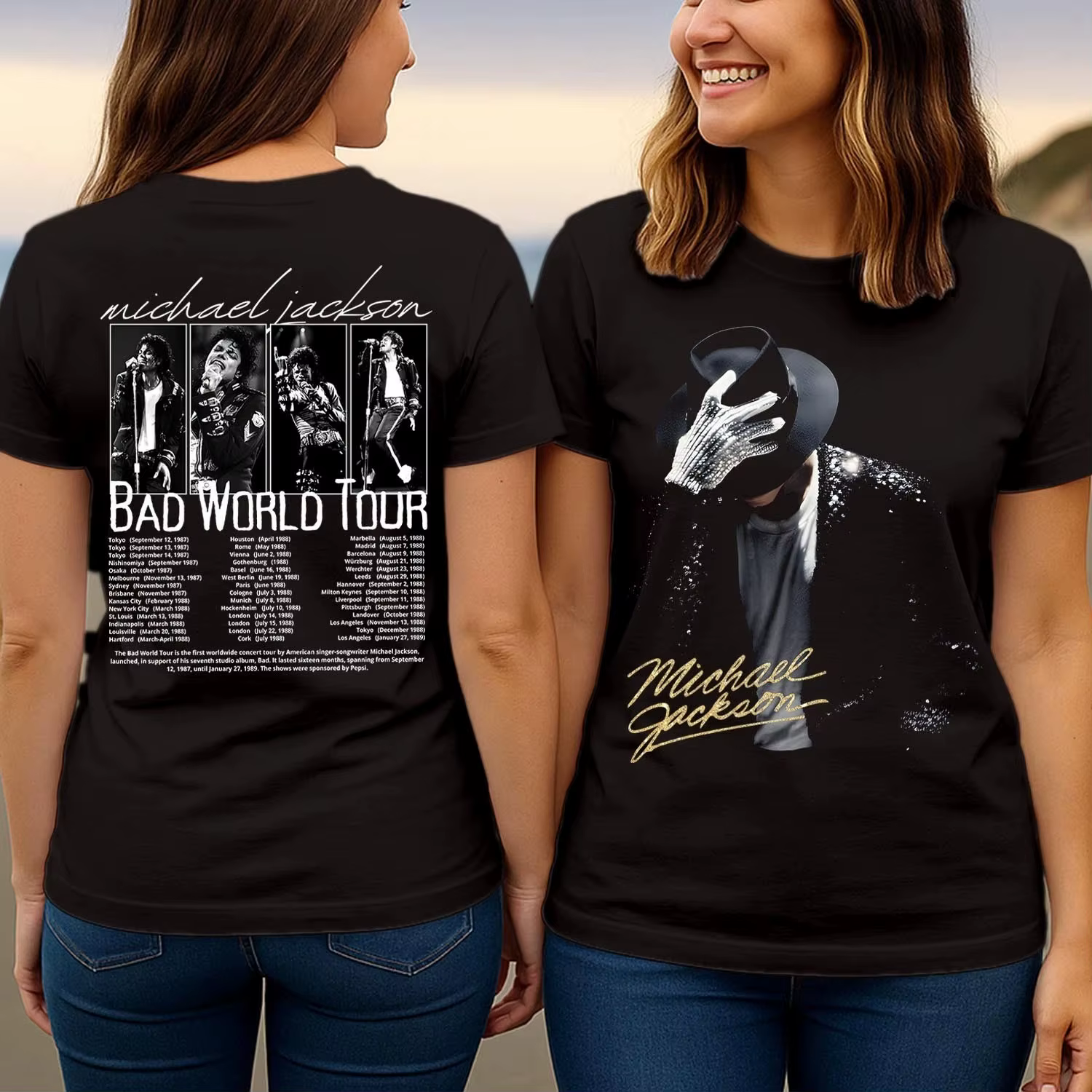 Nouveau T-shirt Michael Jackson King of Pop Beat It Thriller, style unisexe haut de gamme, pour homm