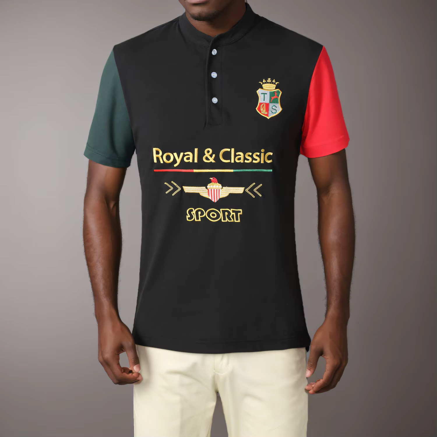 Polo Classique Homme TS en Coton de Haute Qualité – Nouvelle Collection Été 2026 – T-shirt Polo Brod