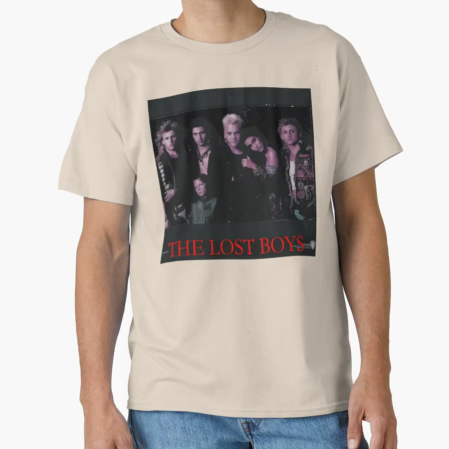 The Lost Boys vampires 80s films d'horreur vintage t-shirt pour hommes grande taille hauts pour adul