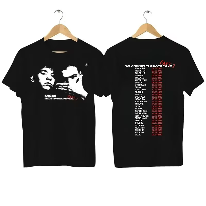 Nouveau modèle été 2026 T-shirt Marcus et Martius - T-shirt imprimé à col rond pour homme, de haute 