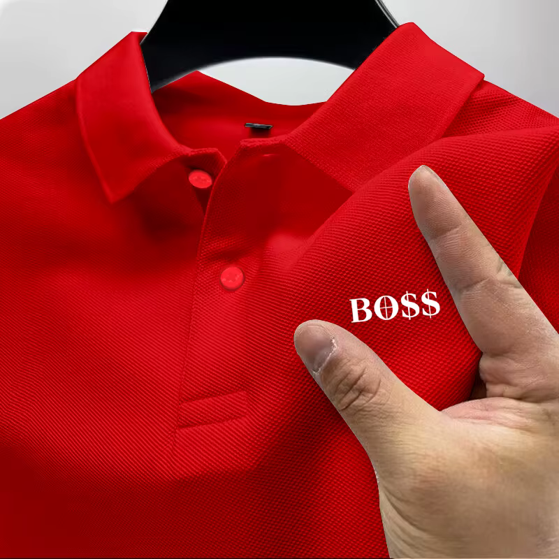 Polo à manches courtes pour homme, séchage rapide, respirant, décontracté, élégant, professionnel, s