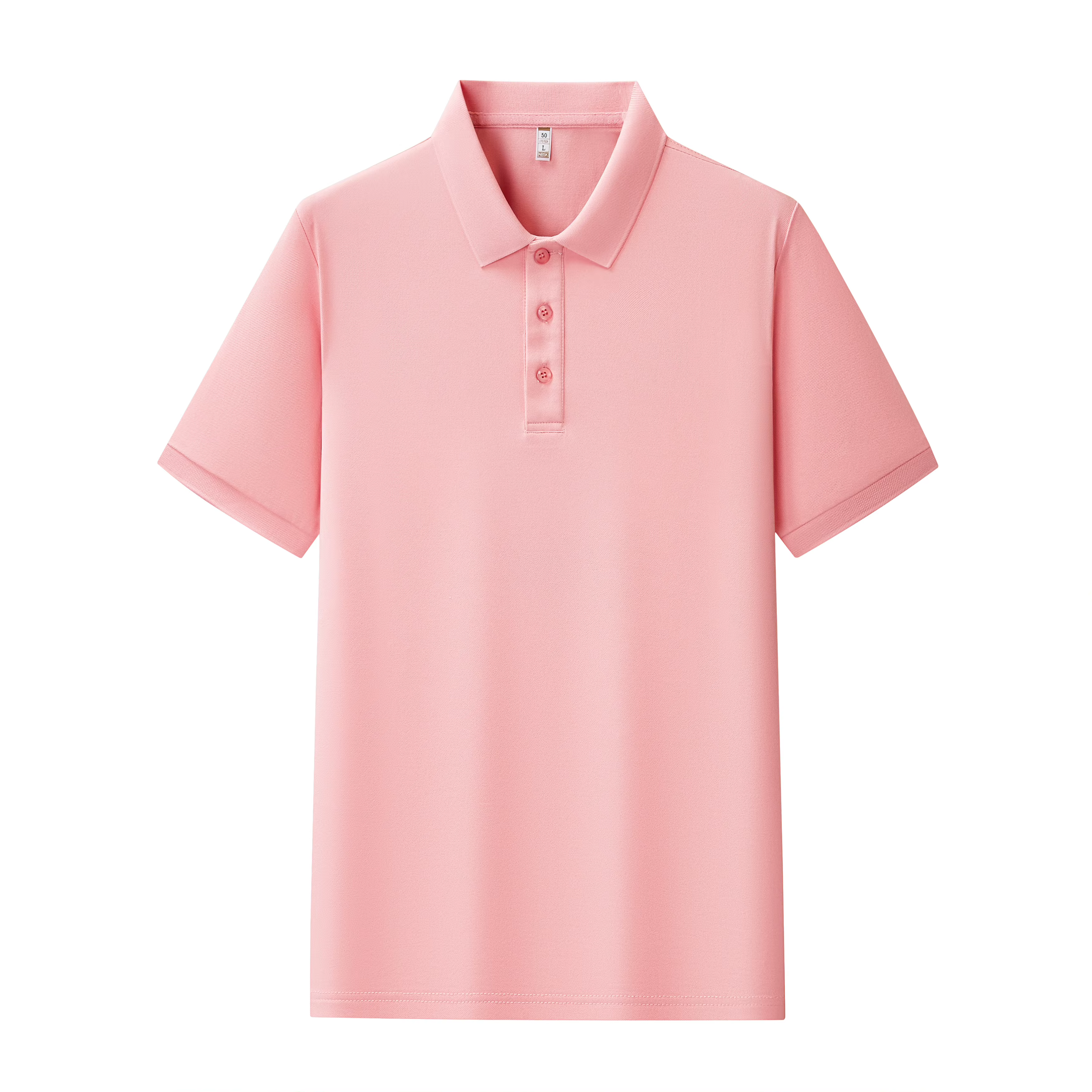 Polo d'été, haut à manches courtes tendance, absorbant la transpiration et respirant, design haut de