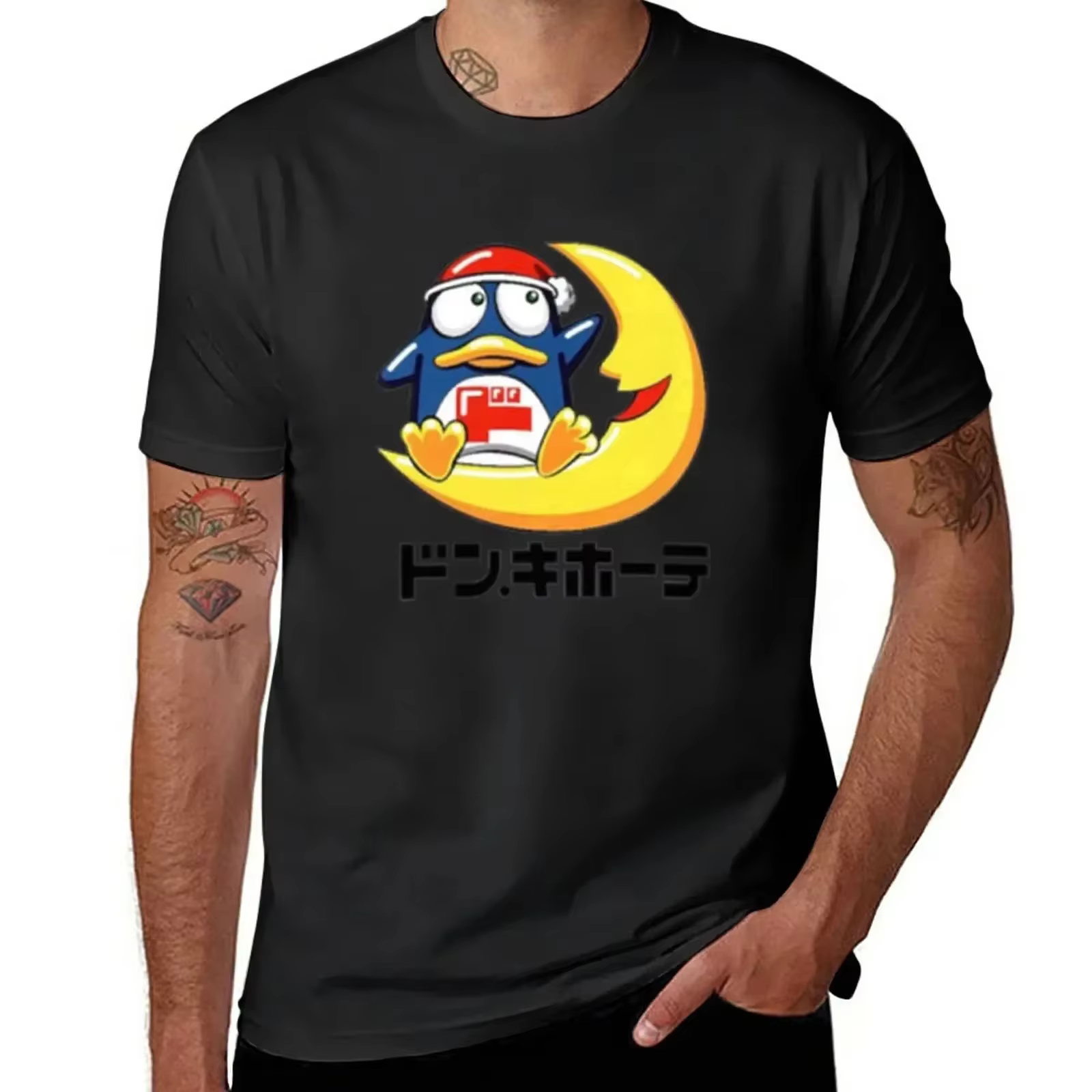 Nouveau t-shirt sublime ajusté pour hommes, t-shirt Don Quijote, t-shirts grande taille, streetwear,