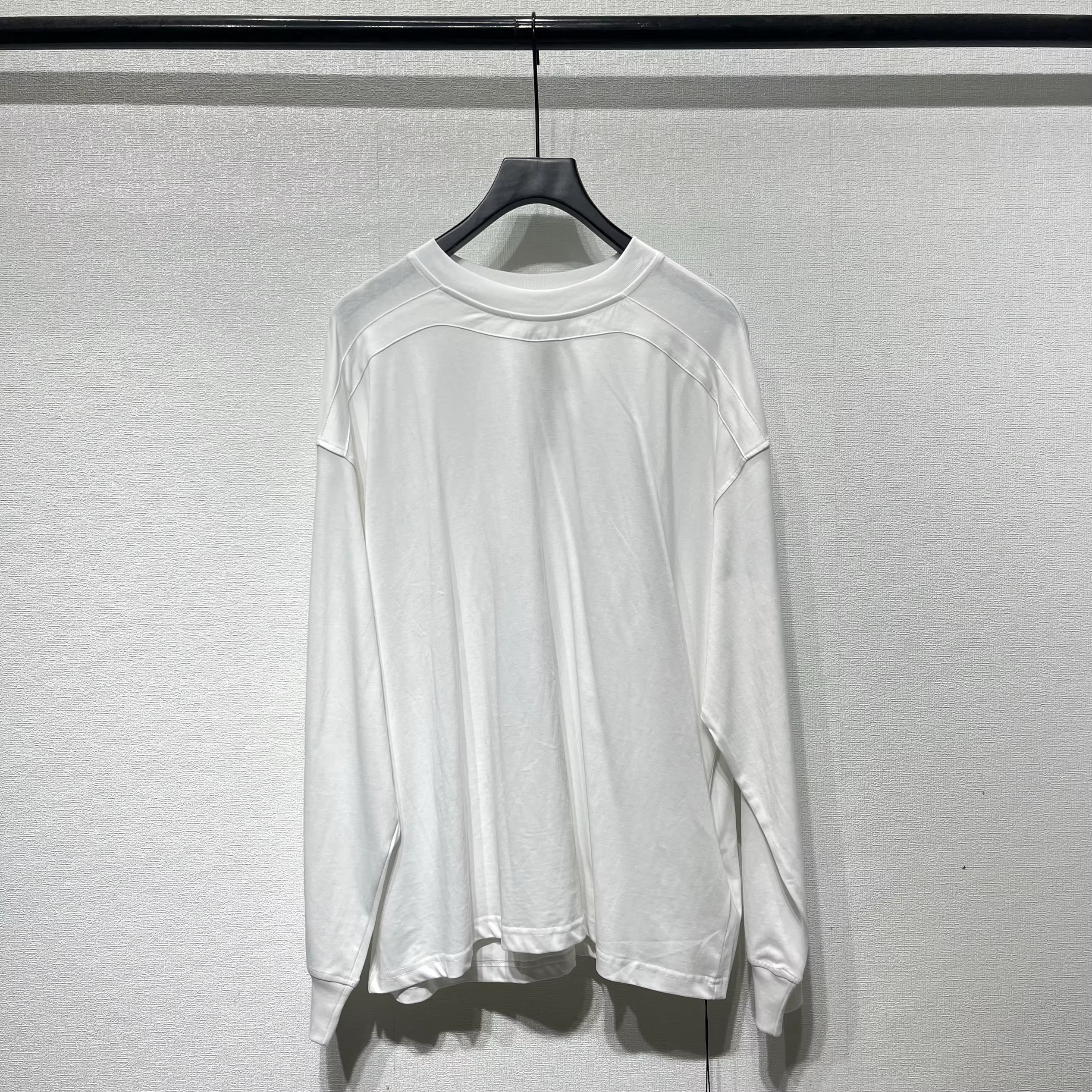 RO déconstruction épissage coupe couleur unie manches T-shirt hommes femmes haute qualité coton T pe