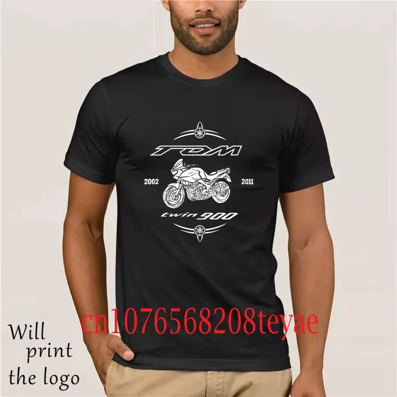 TDM 900 V2 moto course vélo Fans T-Shirt décontracté col rond ample été T-Shirt pour hommes