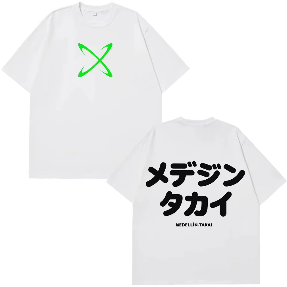 T-shirts imprimés Rapper Feid Ferxxo Tour 2026 pour hommes et femmes, style gothique punk, décontrac