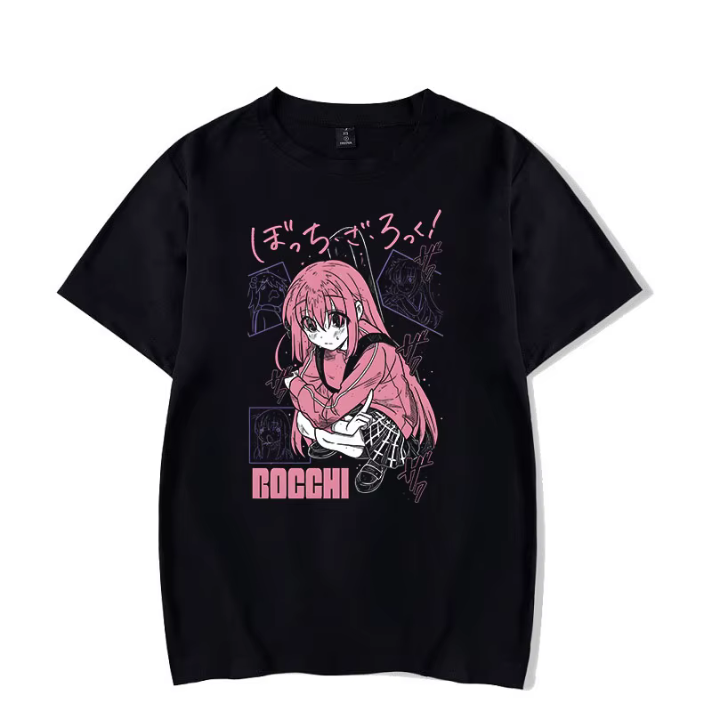 T-shirt spécial classique Bocchi the Rock Gotou Hitori Manga chemise Anime confortable Hip Hop graph