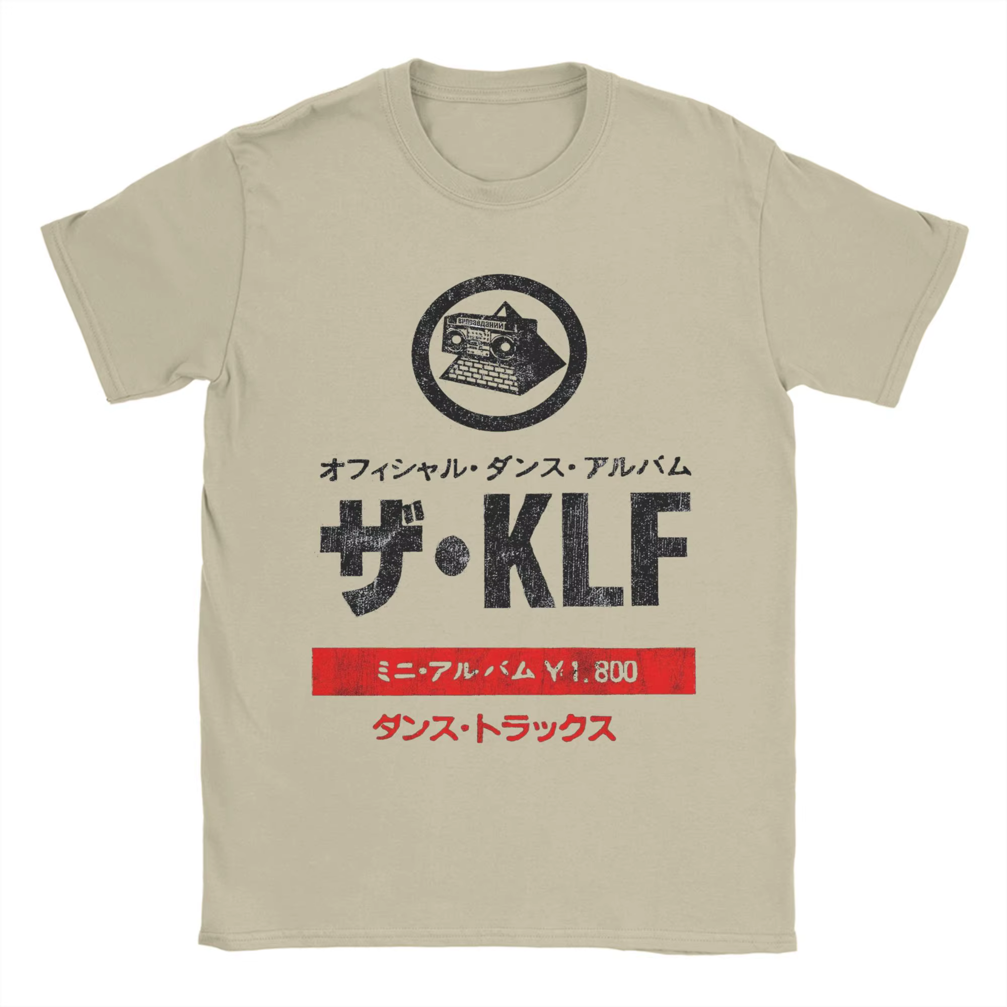 Le KLF Japon Vintage T-Shirts pour hommes femmes génial 100% coton T-Shirts col rond manches cou