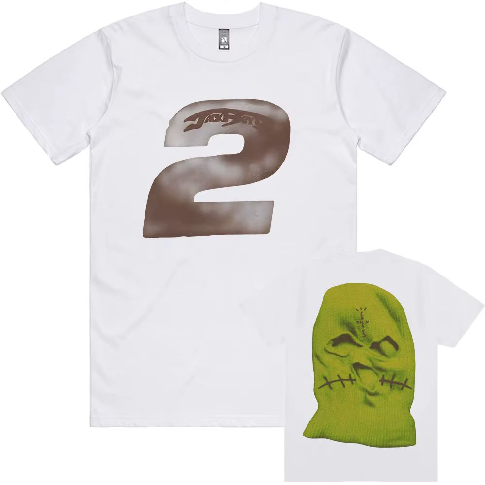 JACKBOYS II t-shirts à manches courtes coton mode T-shirt décontracté col rond Hip Hop Streetwear un