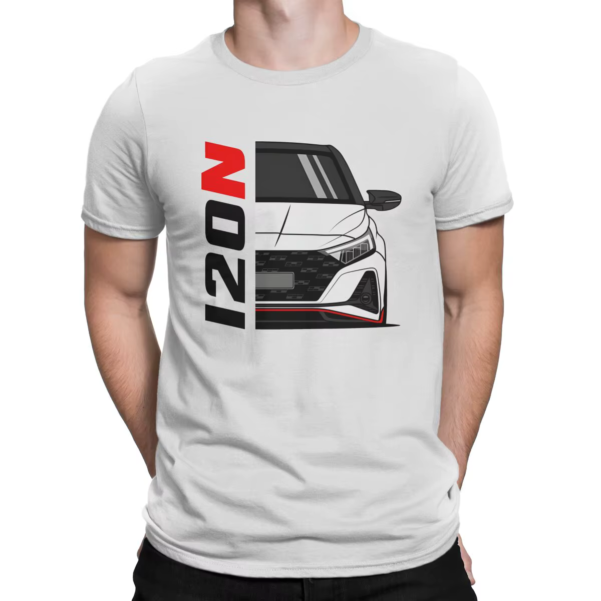 T-Shirt à Manches Courtes et Col Rond pour Homme, Vêtement Amusant en Pur Coton, Idéal pour l'Été, K