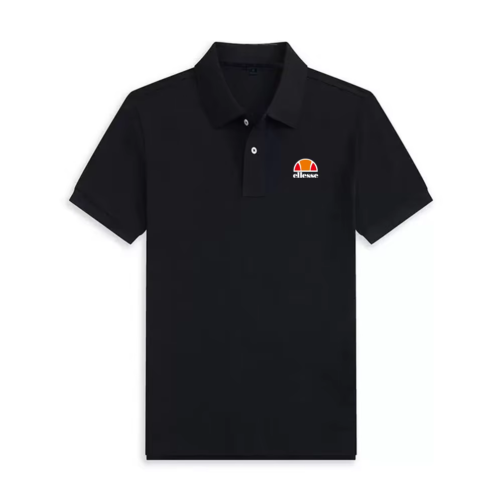 Polo à manches courtes pour hommes, séchage rapide, style milanais, t-shirt décontracté d'été, vêtem
