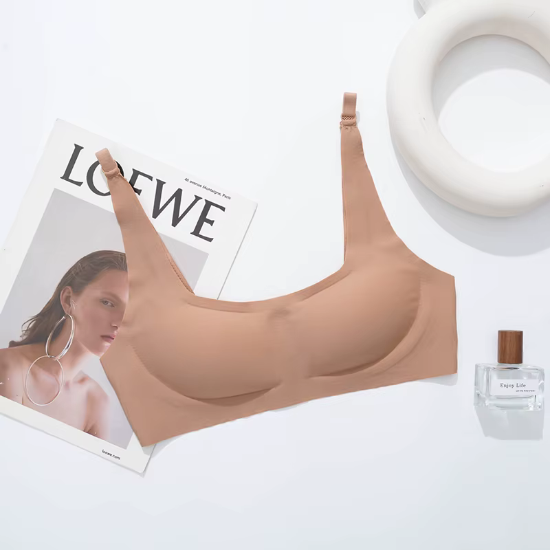 Soutiens-gorge sans couture pour femmes, col carré, invisible, Y-Push Up, sans fil, sous-vêtements, 