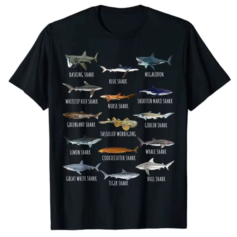 T-Shirt pour enfants et adultes, vêtements de bande dessinée Y2K, haut graphique, différents Types d