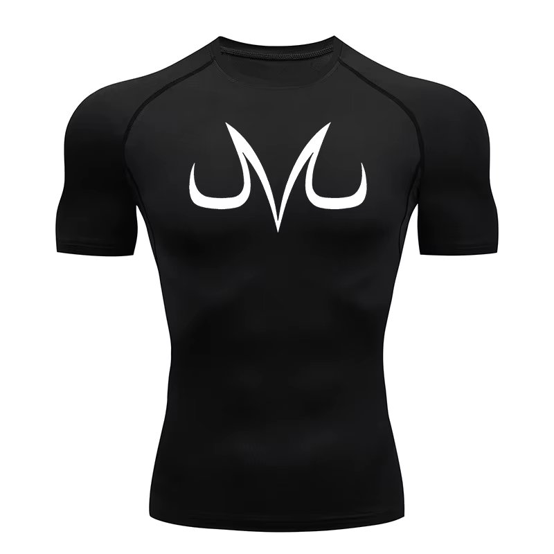 Chemises de compression graphique pour hommes, maillot de bain à séchage rapide, sous-vêtements athl