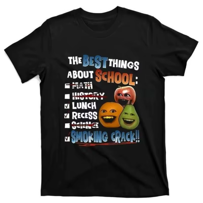 T-shirt Orange Irritant à Motif Craquelé pour Moments Scolaires Amusants, Sport en Plein Air et Coto