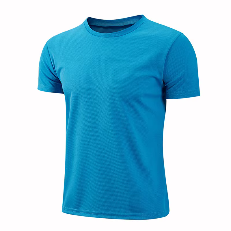 T-shirt de Sport à col rond à séchage rapide, chemise de Fitness, d'entraînement, de course, vêtemen