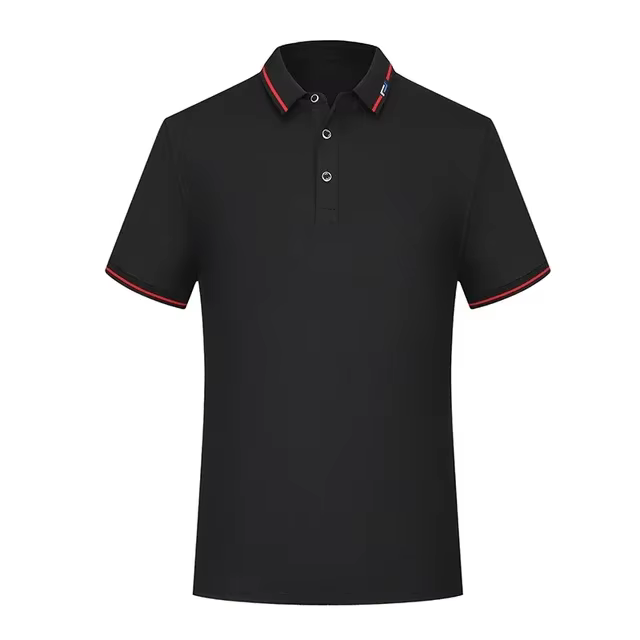 Polo brodé à manches courtes, logo personnalisé, haut à revers bricolage, groupe d'entreprise, pas c