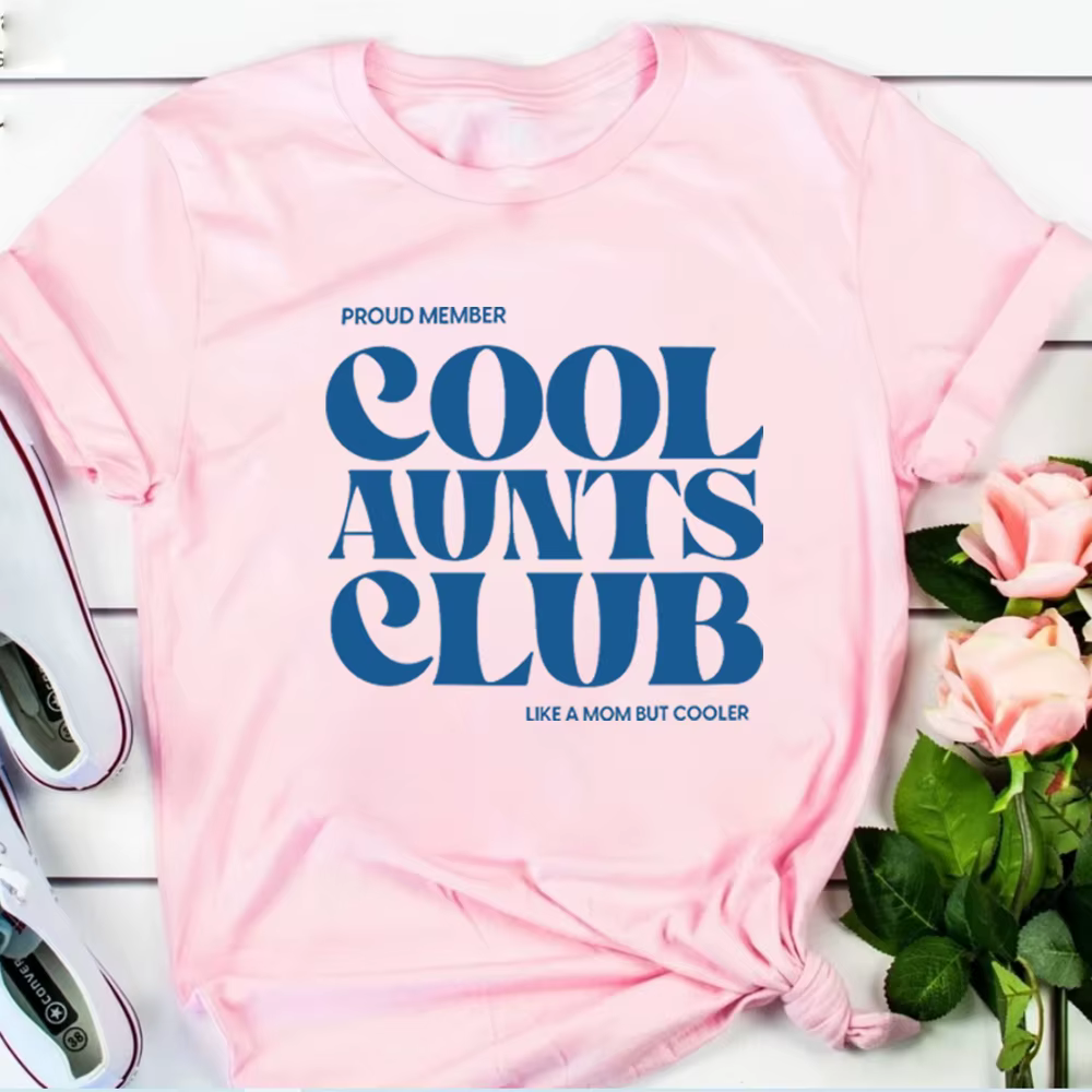 Cool tante Club graphique t-shirts Cool tante chemises Cool tante Club promu à tante chemises future
