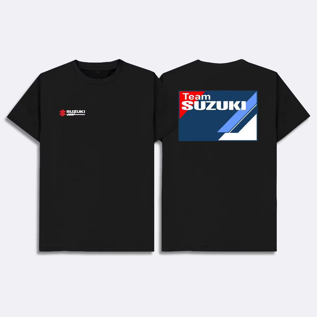 T-shirt tendance pour homme en coton 100% avec imprimé voiture Suzuki 2026, idéal pour l'été, le quo
