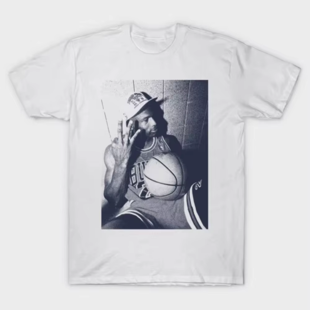 T-shirt de basket-ball Michael Jordan 2026 pour homme, unisexe, col rond, coton, manches courtes, co