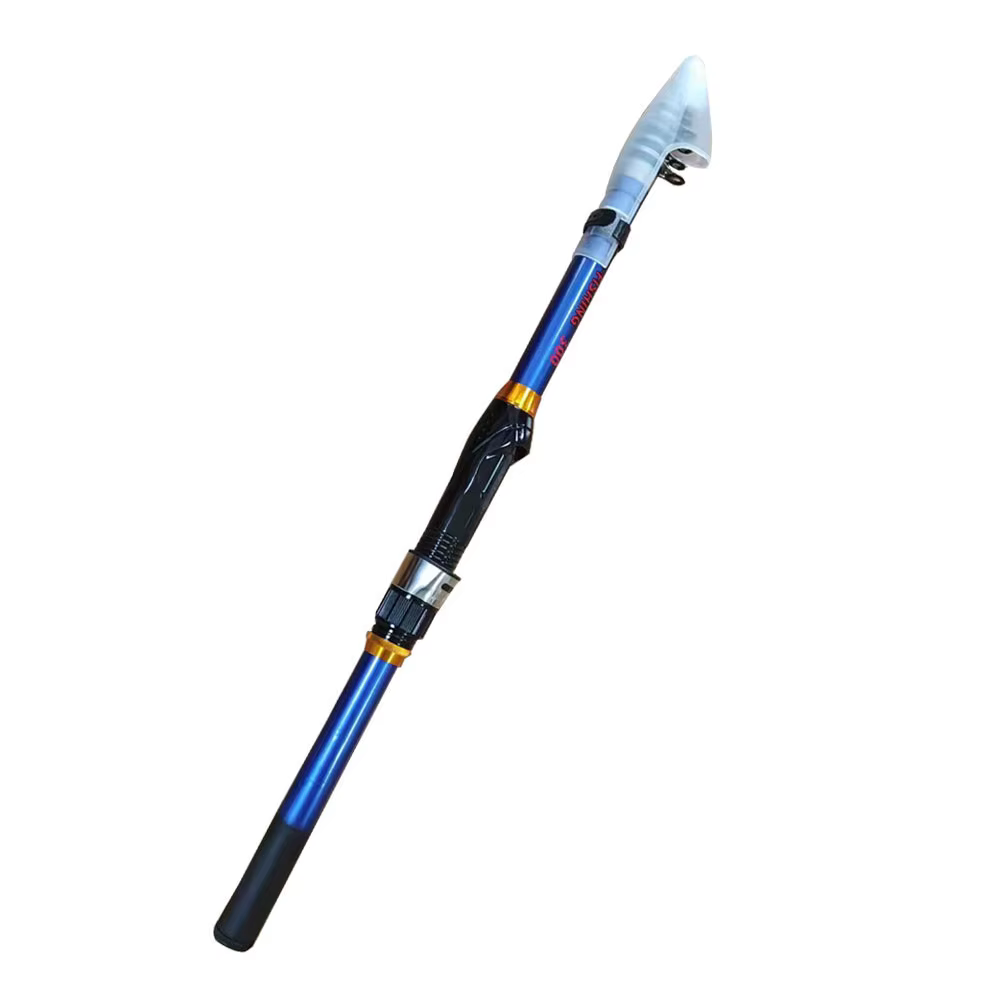 Canne à pêche télescopique légère en fonte de carbone 1.5M-3M, accessoires d'outils de pêche en plei