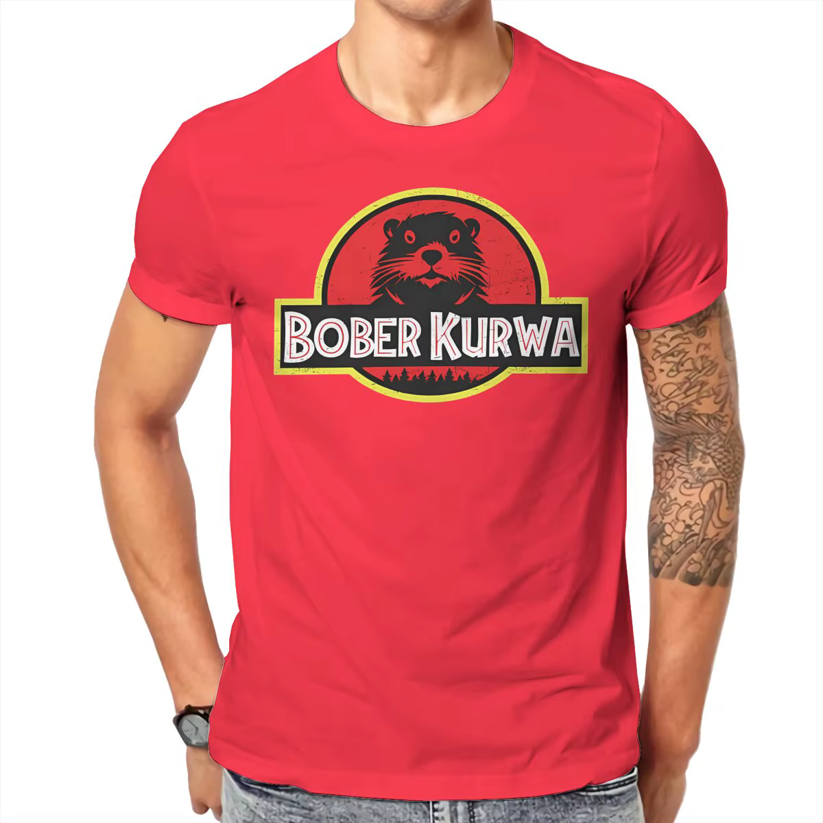 Bober Kurwa t-shirt graphique hommes hauts Vintage été coton Streetwear t-shirt