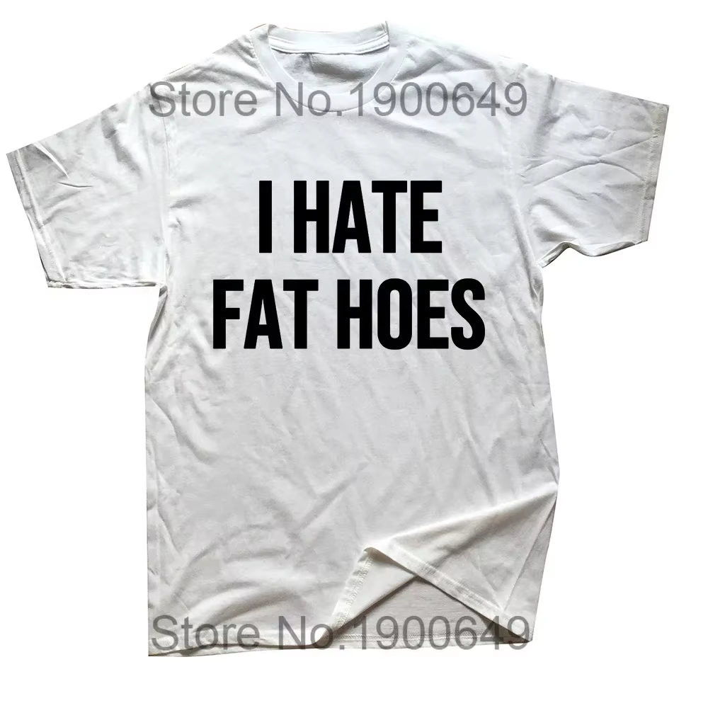 J'aime les gros houes t-shirt drôle adulte Humor blagues à manches courtes décontracté 100% coton un