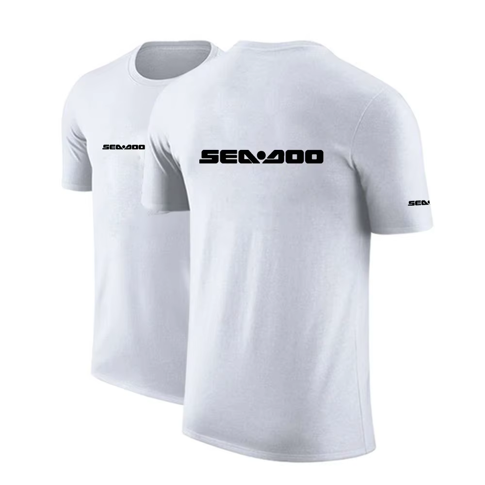 Sea Doo – t-shirt manches courtes pour hommes, imprimé Moto, en coton, classique, à la mode, de spor