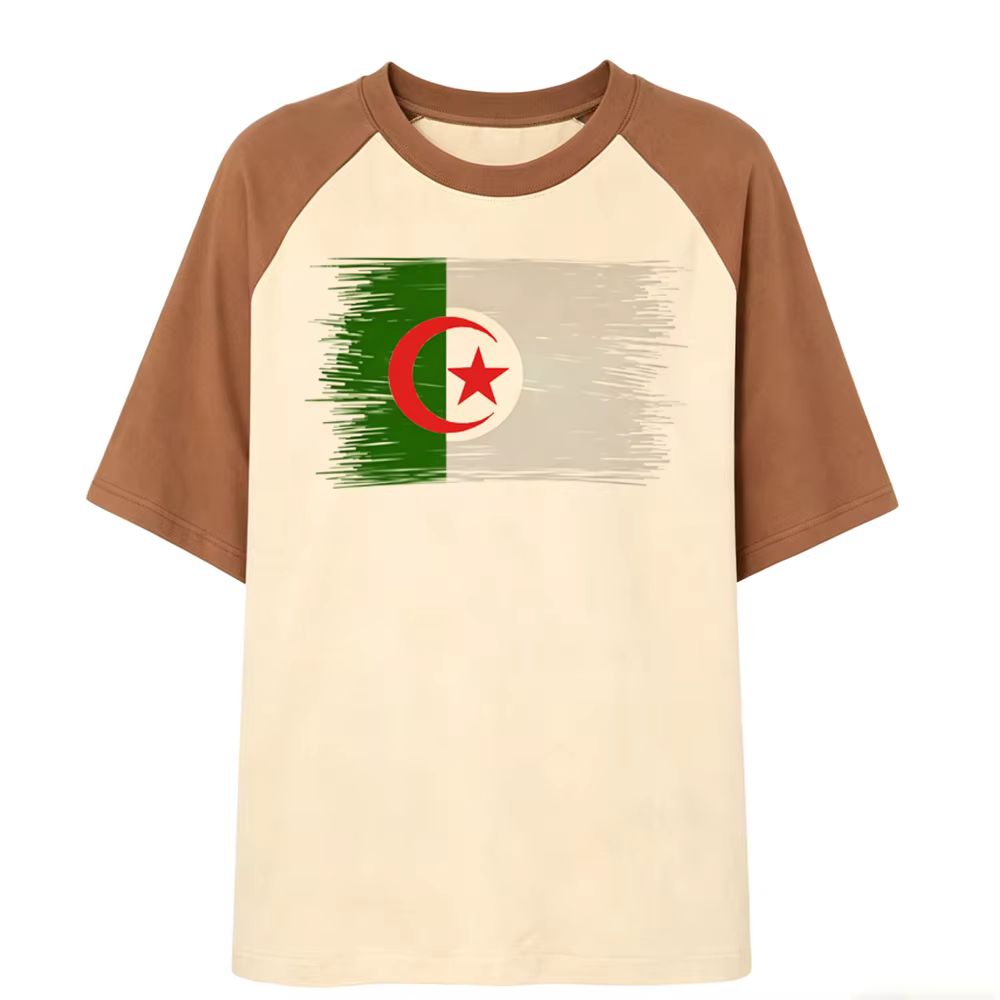 T-shirt Algérie ado Y2K pas cher manga Harajuku vintage baddie soldes de liquidation