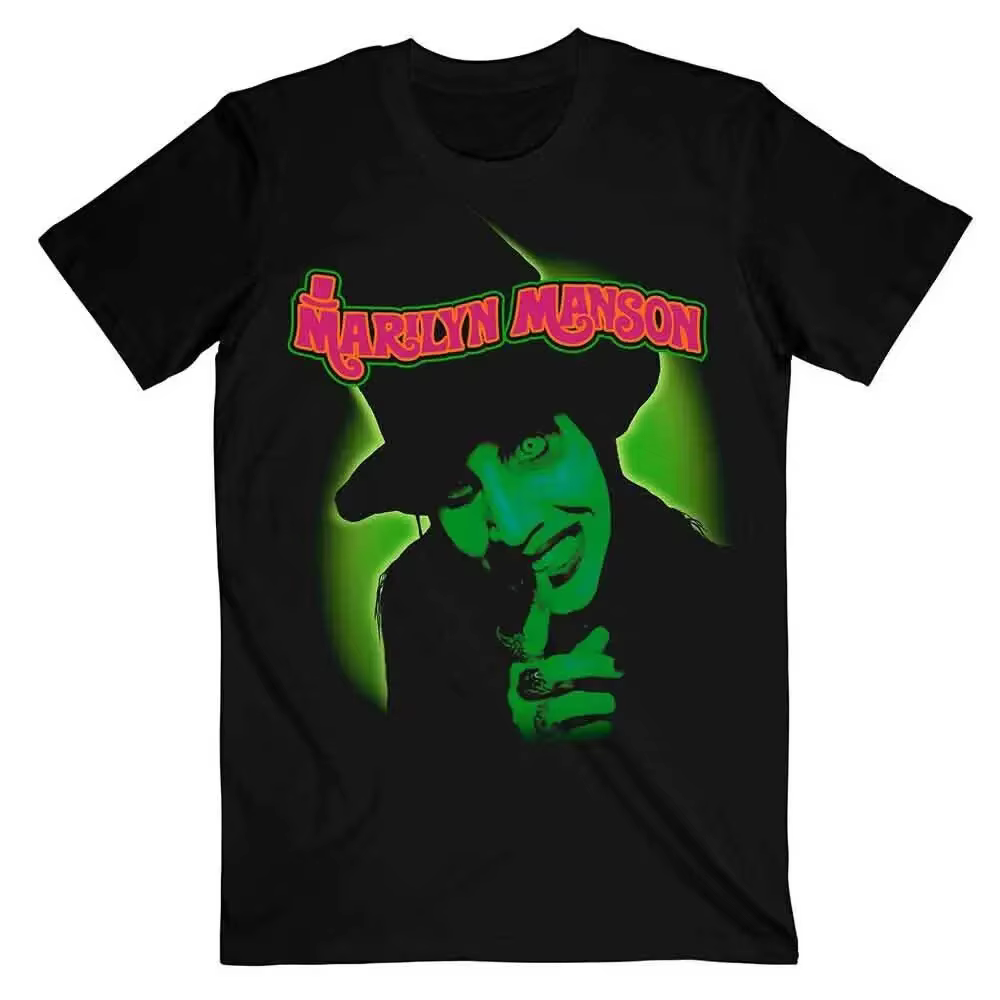 Marilyn Manson sent les enfants T-Shirt noir nouveau