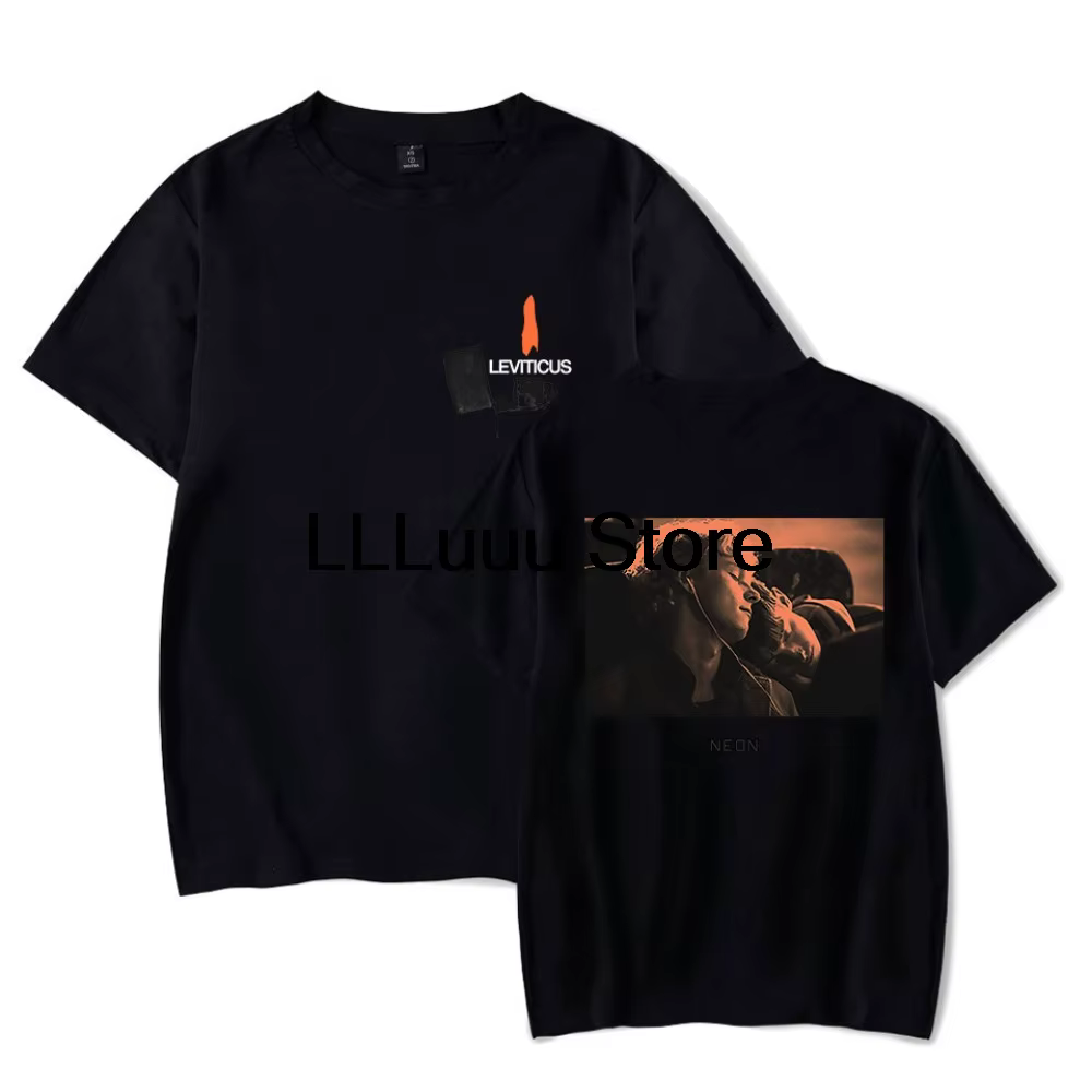 T-shirt col ras du cou pour hommes et femmes, décontracté, à la mode, LEVITICUS LIGHT Merch, unisexe