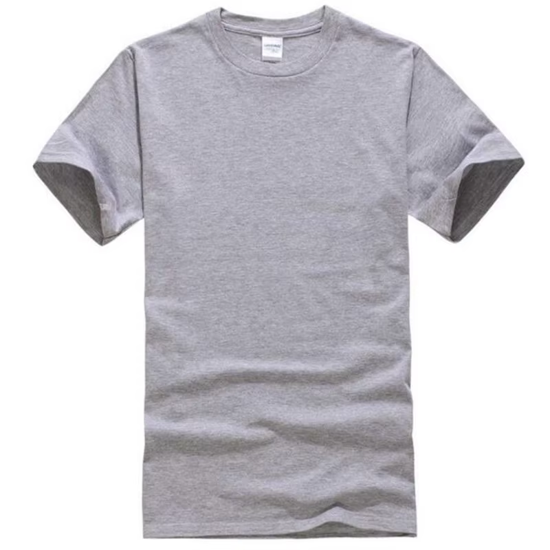 Été 100% coton T-Shirts hommes décontracté à manches courtes solide coton col rond doux T-Shirts bas