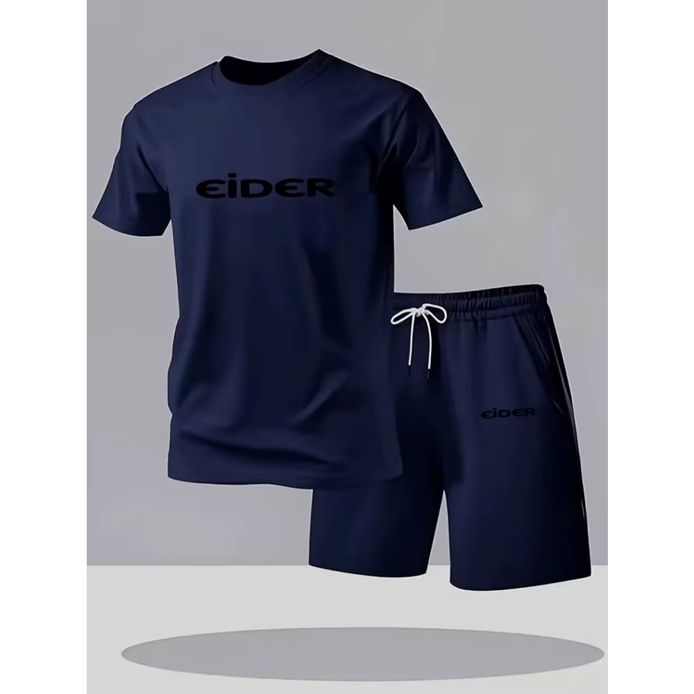 T-shirt décontracté à manches courtes pour homme, motif sportif respirant, collection été 2026, styl