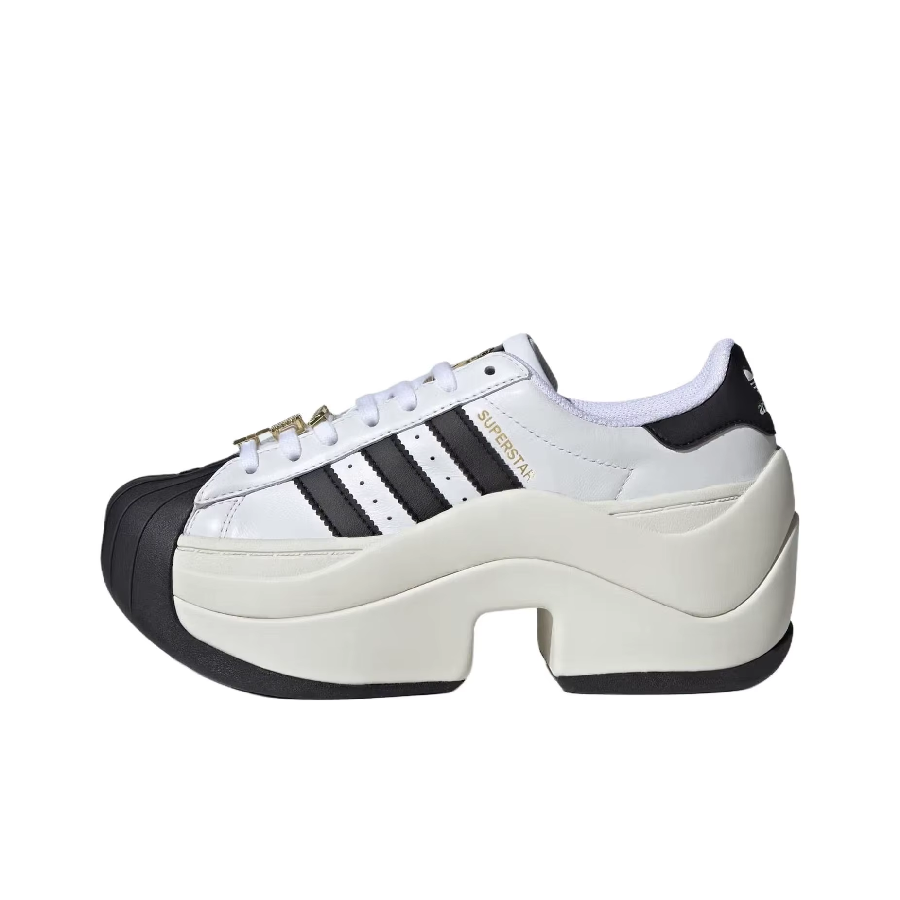 Adidas Originals SUPERSTAR Chaussures décontractées pour femmes Noir Blanc