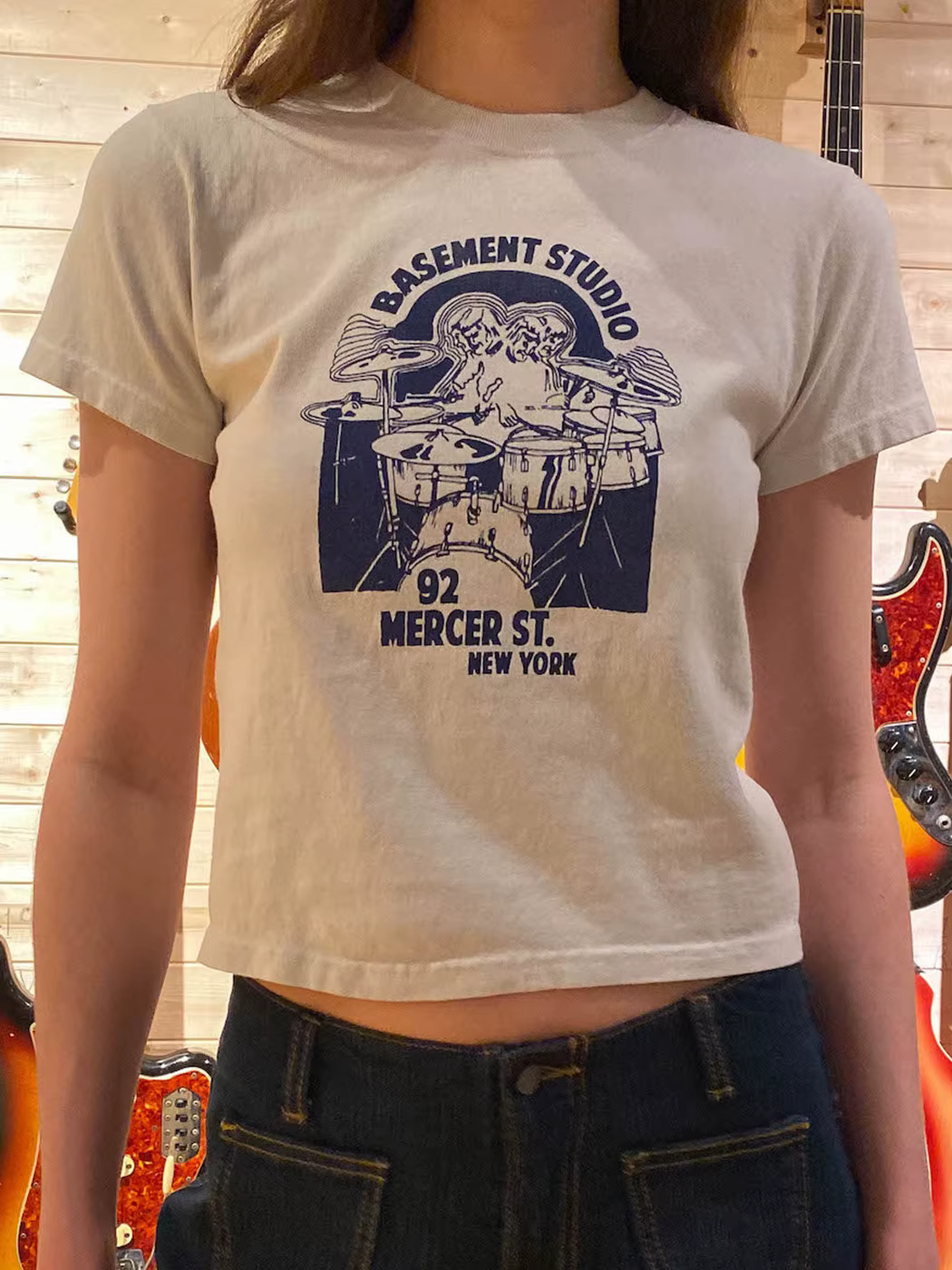 T-shirt Manches Courtes en Coton Doux pour Femme, Haut Court, Streetwear, Rétro, Classique, Vintage,