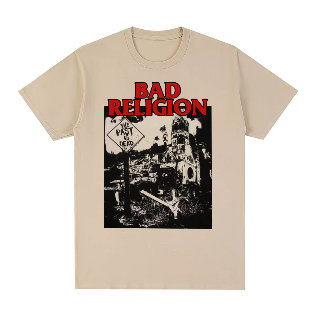 BAD RELIGION-T-shirt vintage en coton pour homme et femme, streetwear, punk rock, rétro, Harajuku