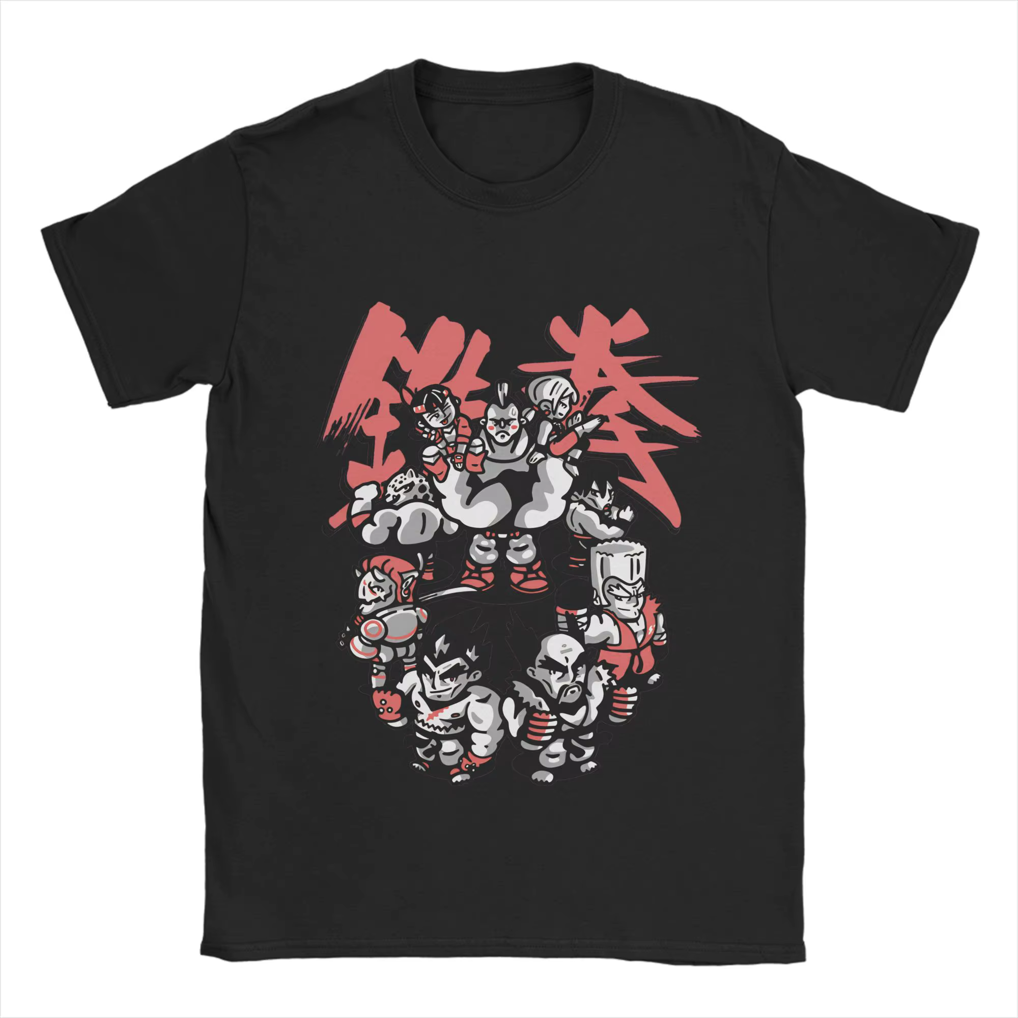 T-Shirt en coton Tekken Game pour hommes, T-Shirts d'été géniaux, confortables, style Hippie, grande
