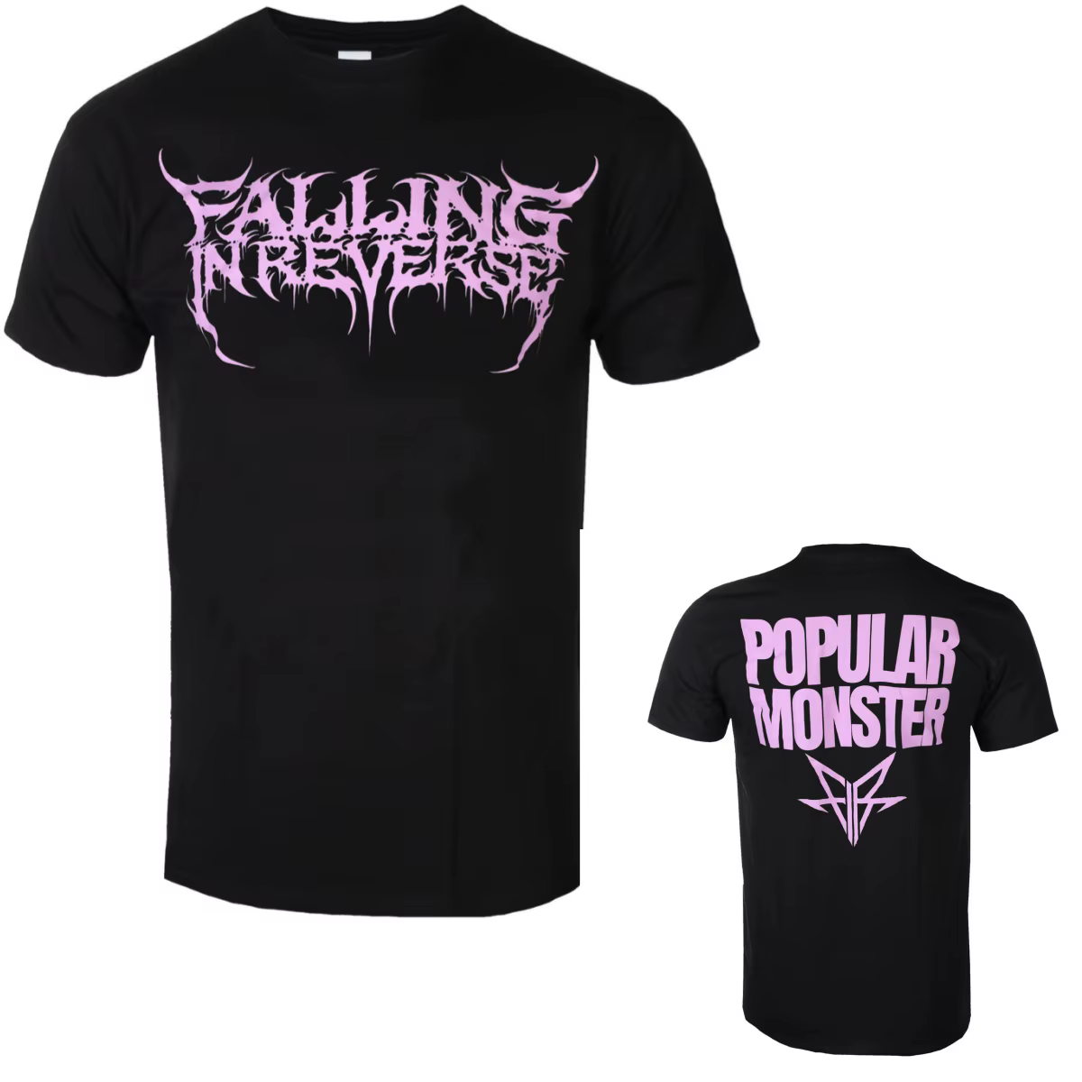 Nouveau T-shirt en coton avec motif Falling in Reverse, unisexe, manches courtes, été, marque de mod