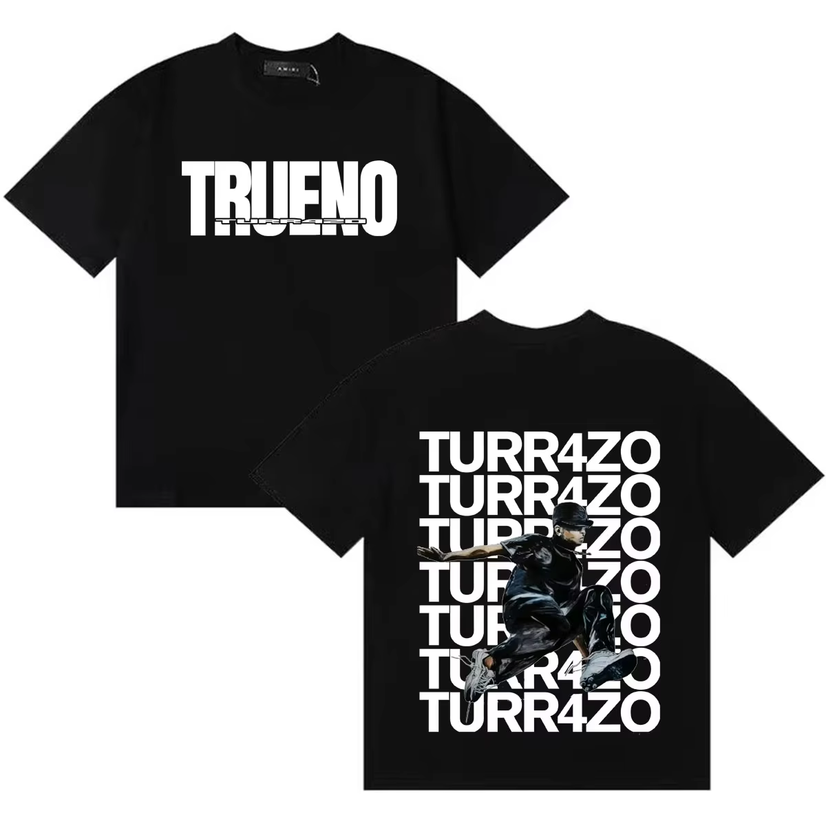 Rapper Trueno 2026 TURR4ZO – T-shirt imprimé, nouveau, 100% coton, unisexe, pour hommes et femmes, Y